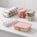 Conjunto 6 Organizadores Geladeira/Despensa Rosa Uz