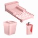 Conjunto 3 Peças para Pia Rosa Uz