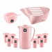 Conjunto 11 Peças Piquenique Rosa Uz