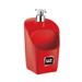 Dispenser com Válvula Metalizado Vermelho Uz Utilidades