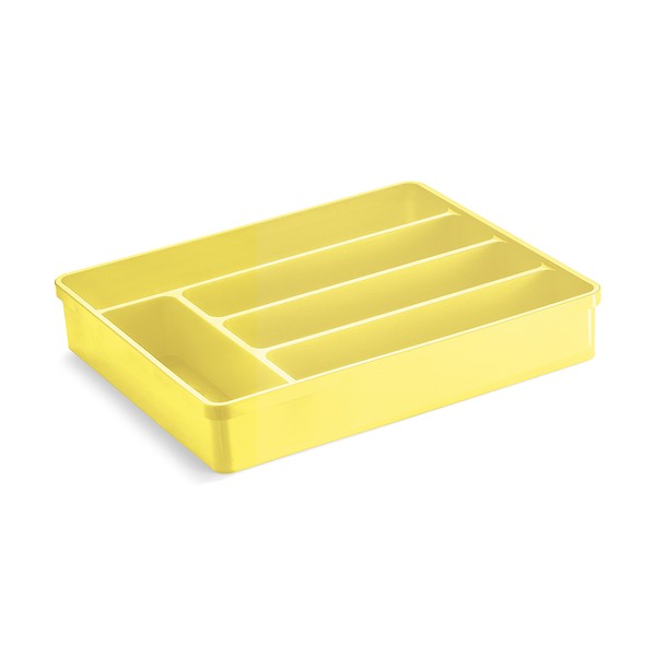 Organizador Multiuso sem Tampa Premum Amarelo Uz Utilidades