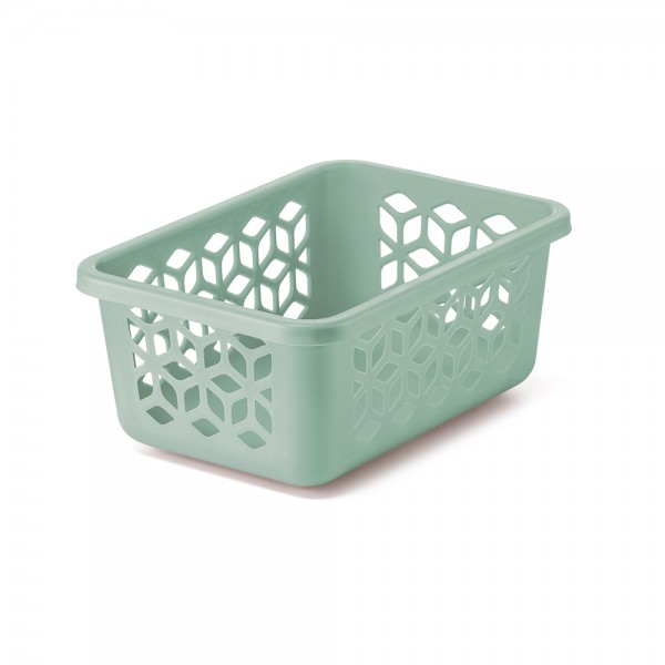 Cesto Organizador P 1,5 Litros Verde Menta
