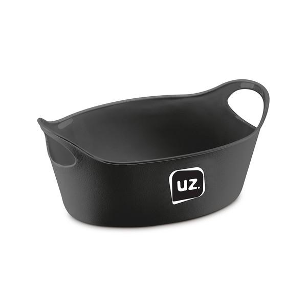 Cesto Plus P 20,8cm X 14,3cm Preto Uz Utilidades