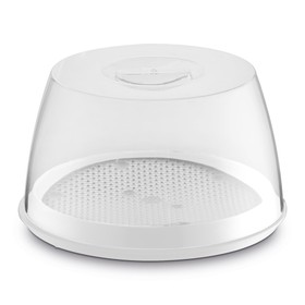 Queijeira Premium 17,5cm X 17,5cm  Branco Uz Utilidades