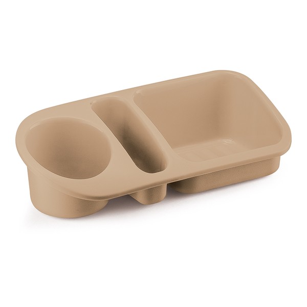 Organizador de Pia Plus 23,8x10,3cm Capuccino Uz Utilidades