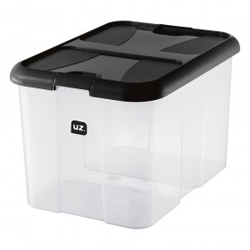 Caixa Organizadora Plus 40 Litros Preto